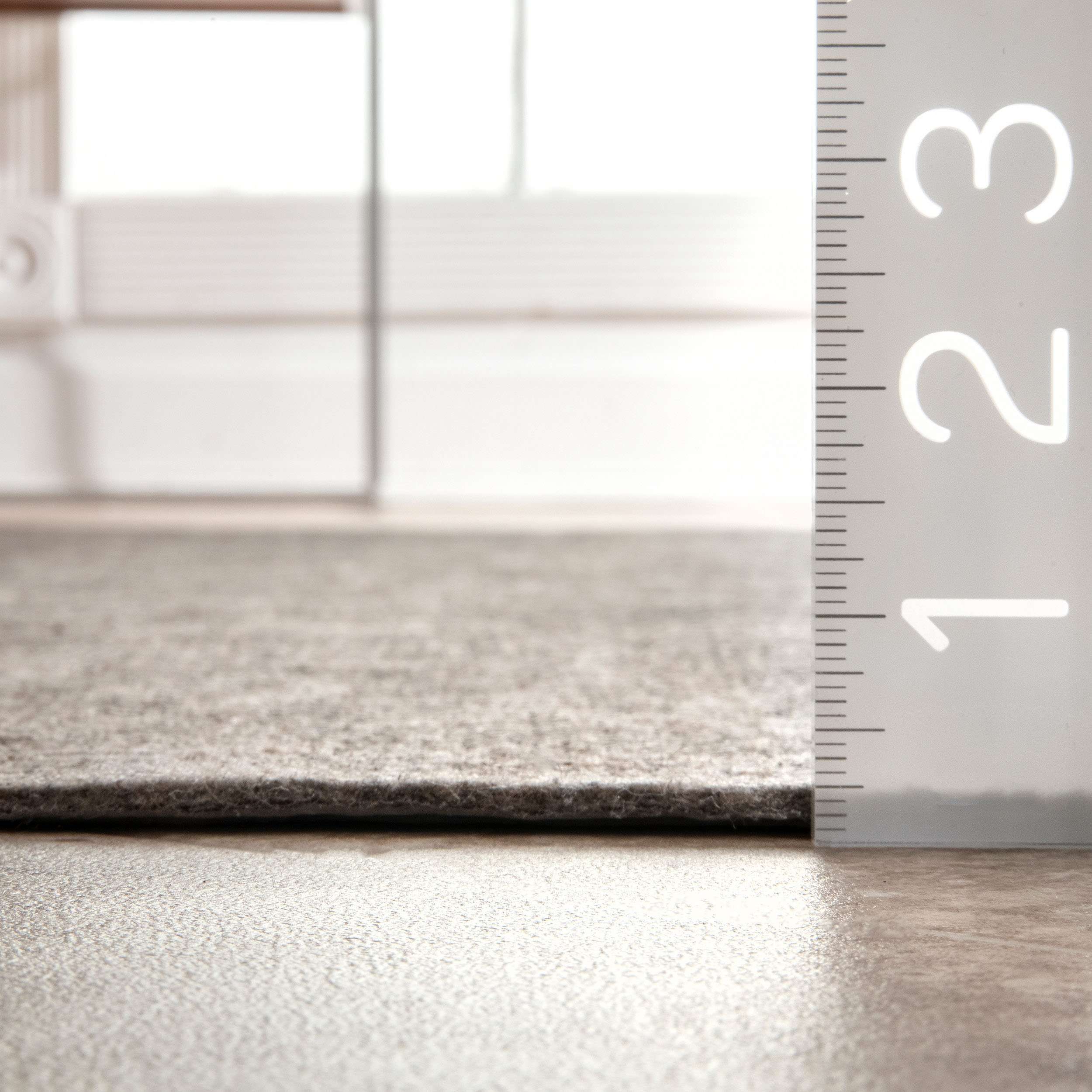 Grey Pet-Friendly Non-Slip Grip Rug Pad for wholesale on Faire0