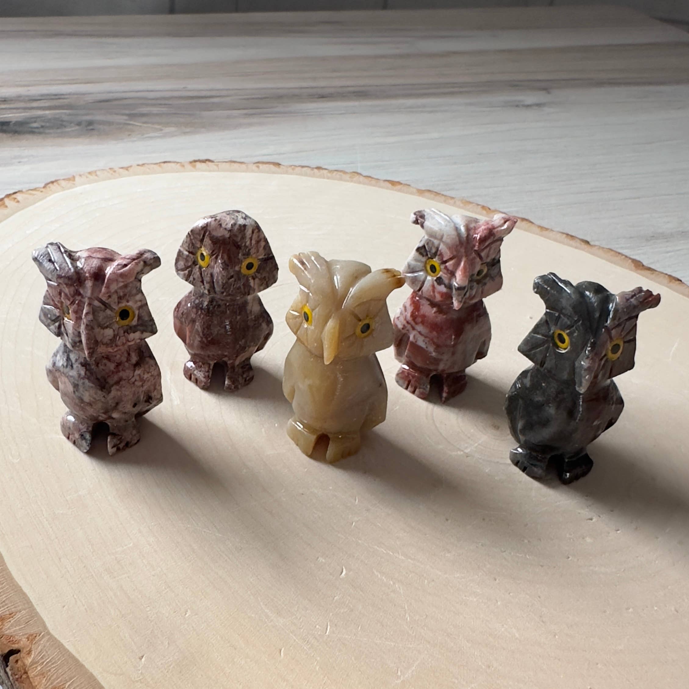 Pebble House - Wholesale Spiritual Stone/Crystal - Soapstone Animal Carving  30+ Varieties - Crystals & Stones38