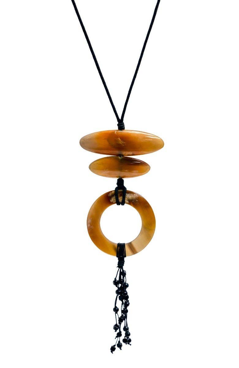 Gretchen Scott LLC - Wholesale Pendant/Charm Necklace - Sabi Sand Beaded Necklace0