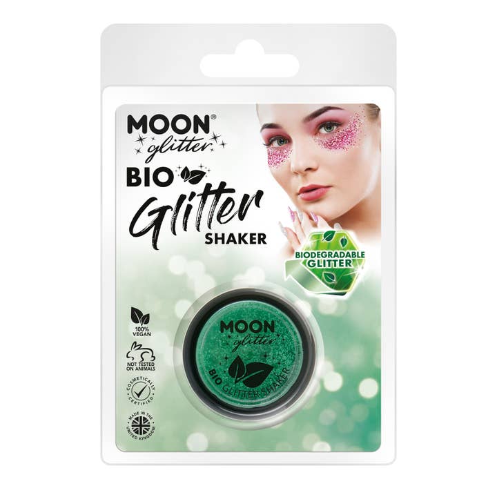 Moon Makeup - Wholesale Body Glitter/Shimmer - Clamshell - BIO Fine Glitter, 5g-environmentally friendly3