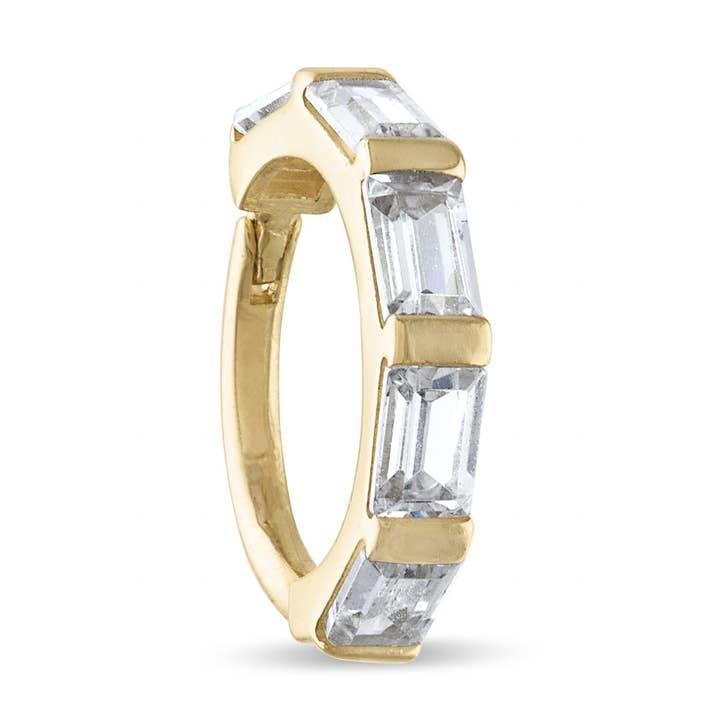 10kt Solid Gold | Septum Ring | Body Jewelry | Solid Gold | Daith Piercing | Septum Hoop | Nose Hoops | Septum Clicker I Fashion Jewelry for wholesale by Zahav Jewelry