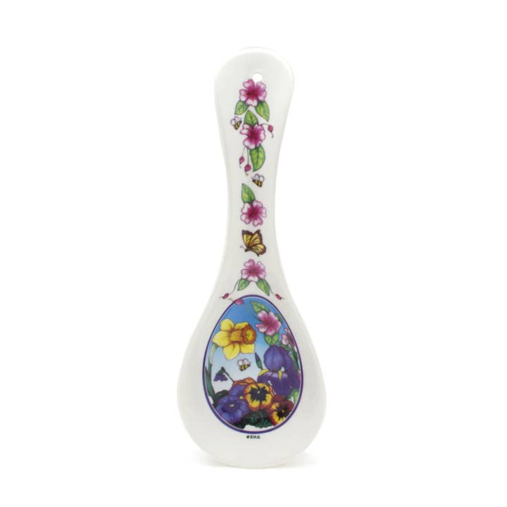 European Heritage Gifts - Wholesale Spoon Rest - European Spring German Ceramic Spoon Rest