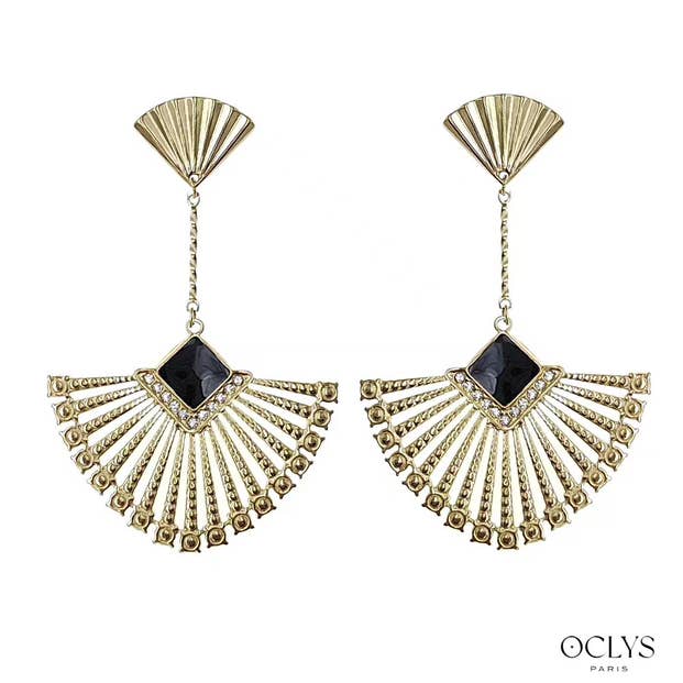 Oclys - Venta al por mayor Pendientes colgantes - Pendientes colgantes de acero inoxidable Dora