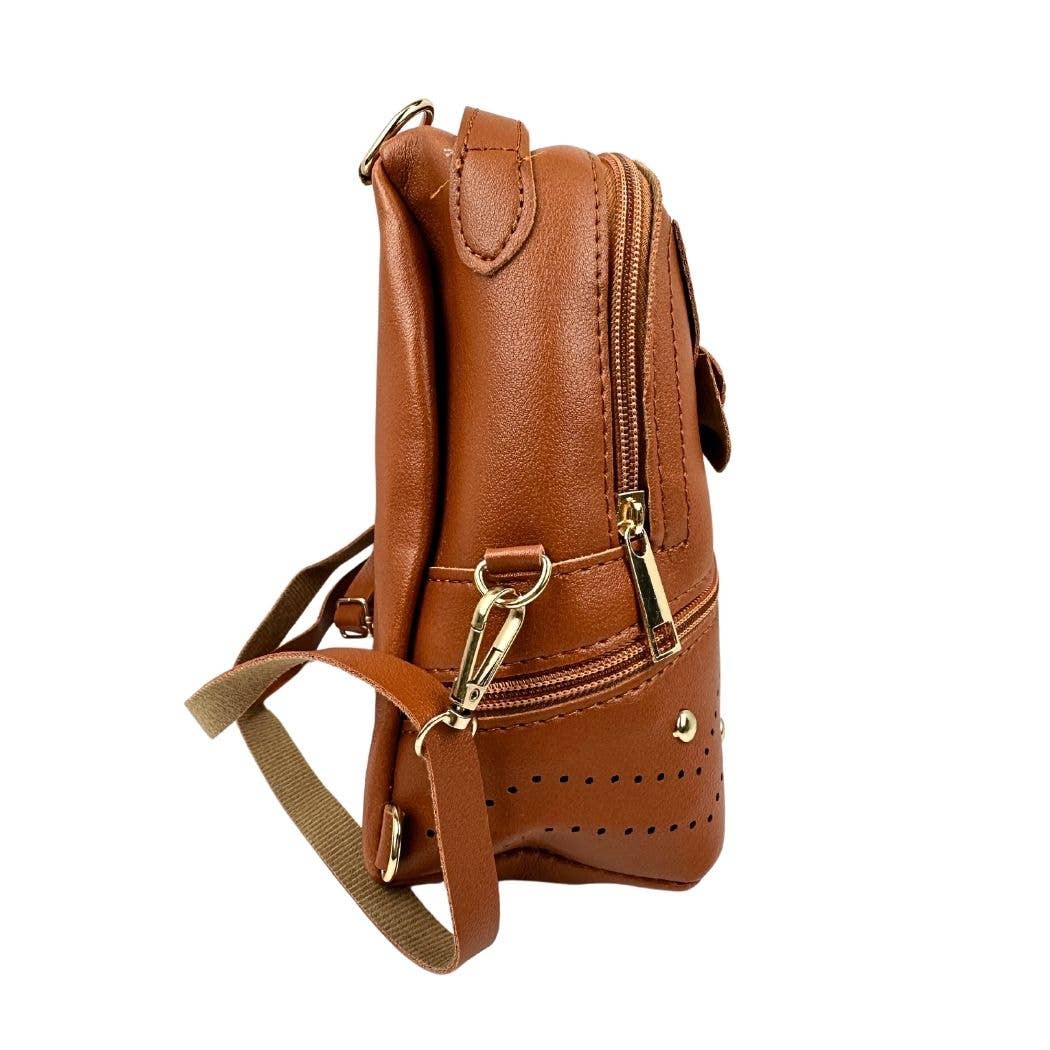 ZKY Wholesale - Wholesale Backpack - Women's - Studded Small Backpack Shoulder Bag, Crossbody Bag2