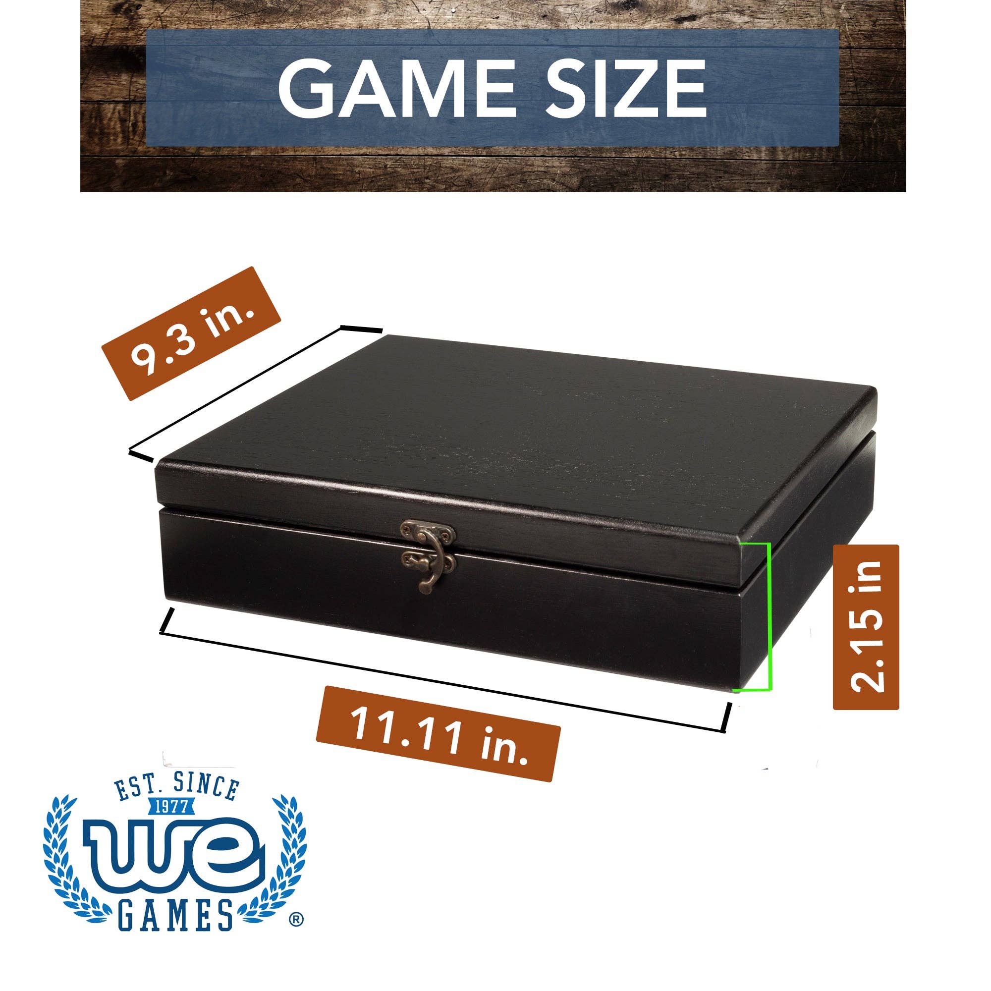 Wood Expressions - Wholesale Decorative Box - Old World Wooden Treasure Box with Brass Latch8