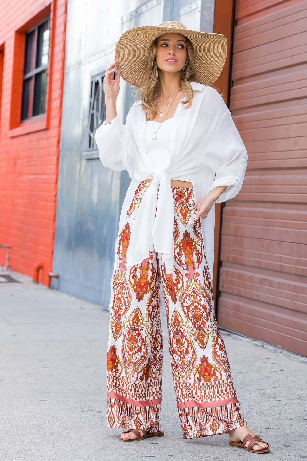 Bluivy - Wholesale Button Down Shirt - Women's - BUTTON-UP VENTED LONGLINE SHIRT16