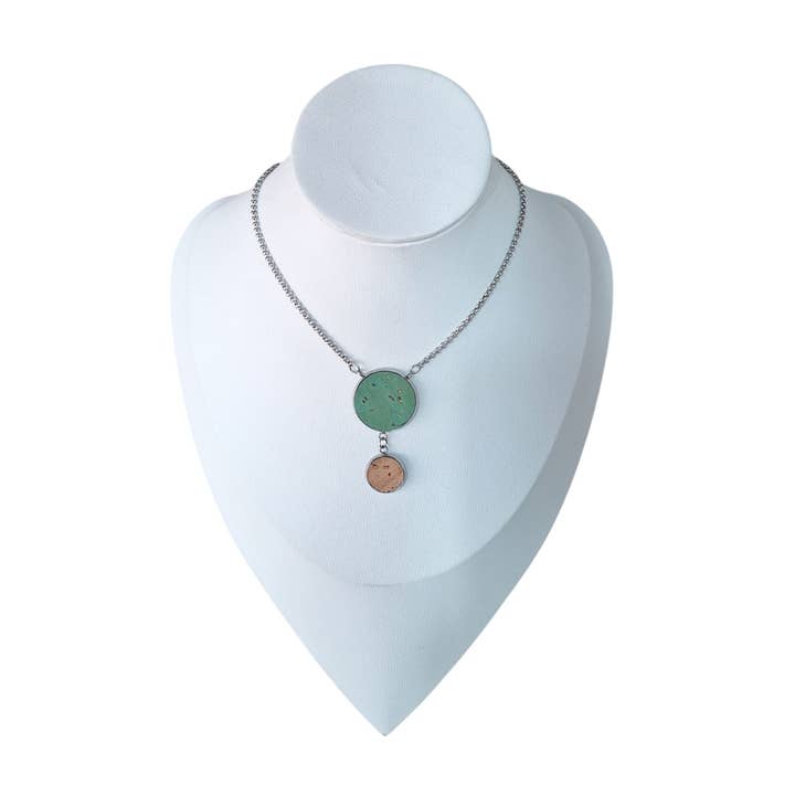 Atelier da Cortiça - Wholesale Pendant/Charm Necklace - Aço inoxidável e colar de cortiça25