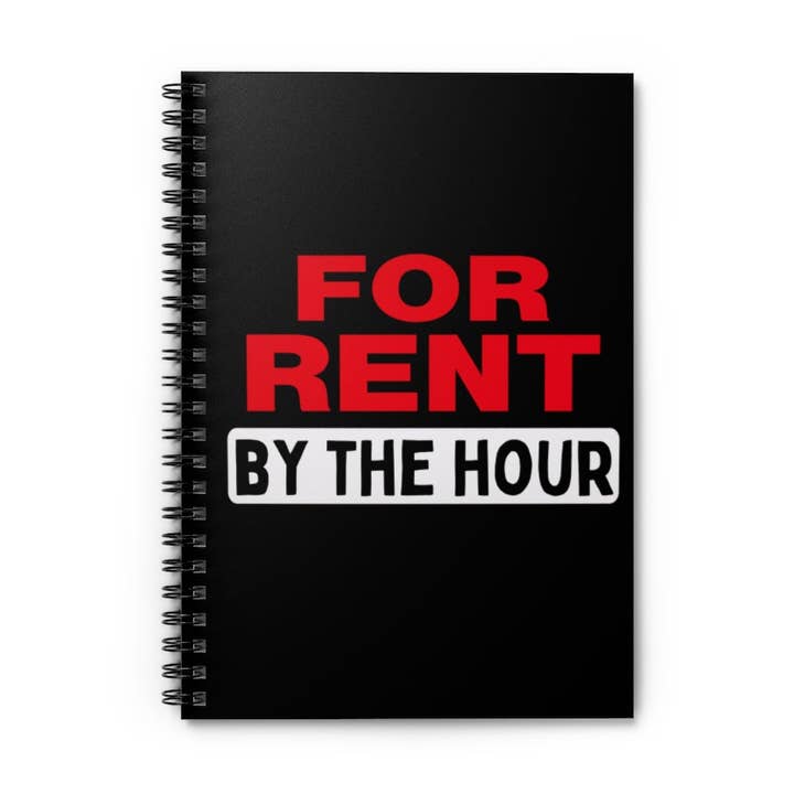 Teegarb LLC – wholesale Notebook – Spiral Notebook Inspirational Industrious Hustling Uplifting Positive Saying Motivational Investors Appreciation CEO Statements0