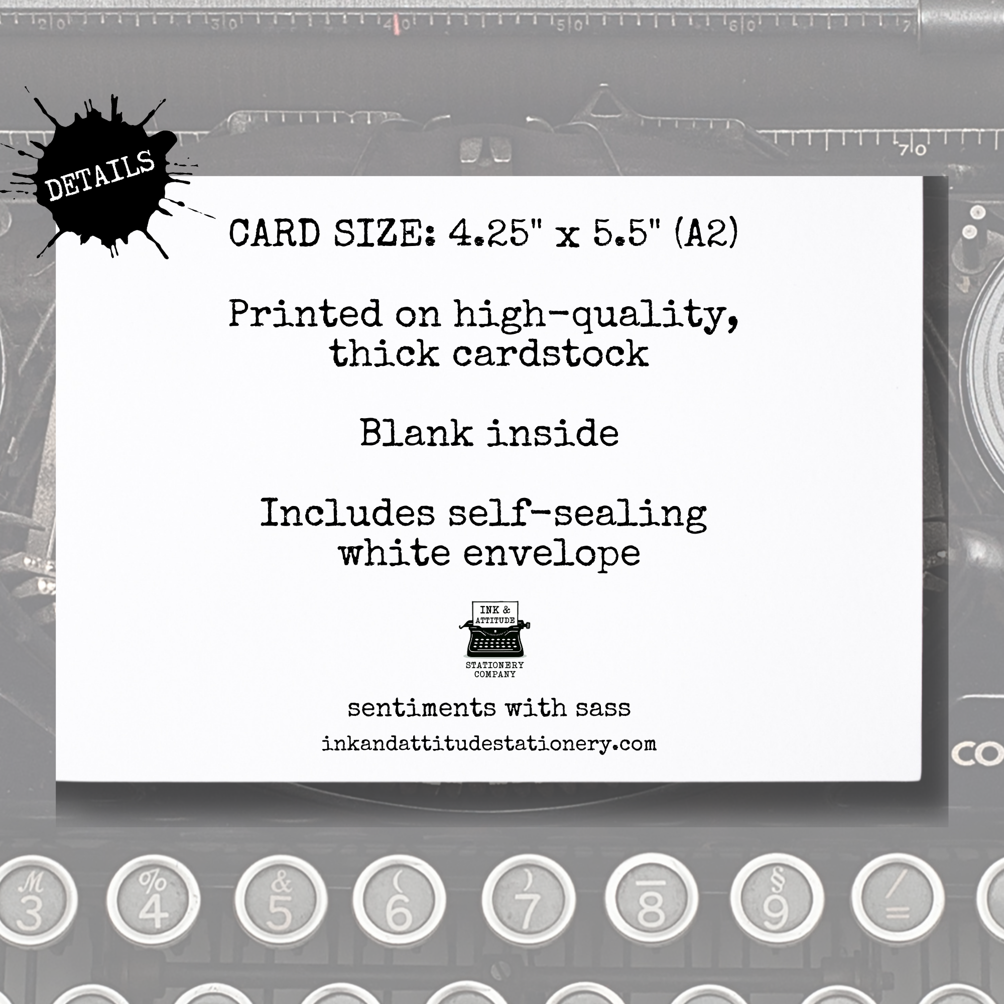 Ink & Attitude Stationery Company LLC - Wholesale Friendship Card - Strangle People with Your Phone Greeting Card1