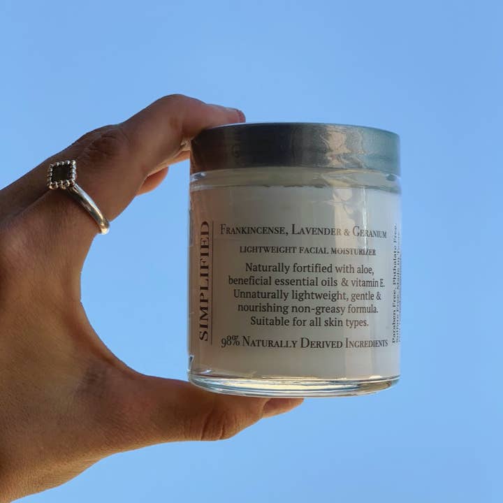 Simplified Soap - Wholesale Facial moisturiser - Facial Moisturizer Sample Cards (12 Pack)4