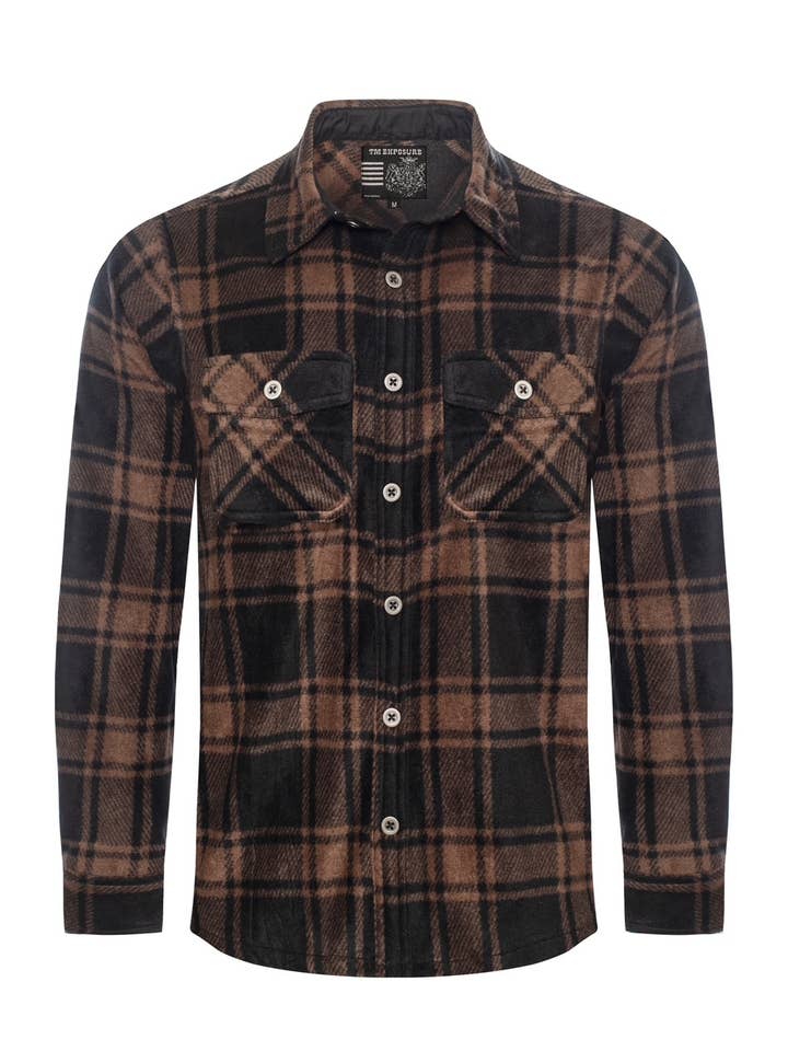 TM Exposure – wholesale Skjorta - Herr – Herrfleece-skjorta7