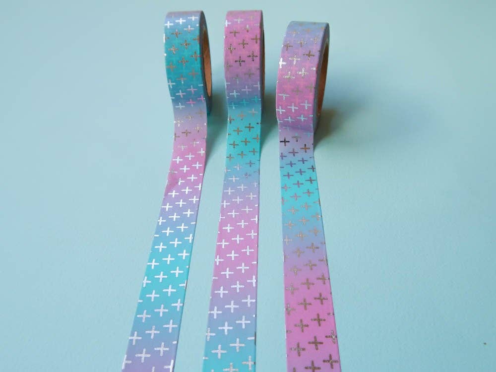 Nikki's Supply Store - Vendita all'ingrosso Nastro washi - Nastro Washi Ombre Crosses5