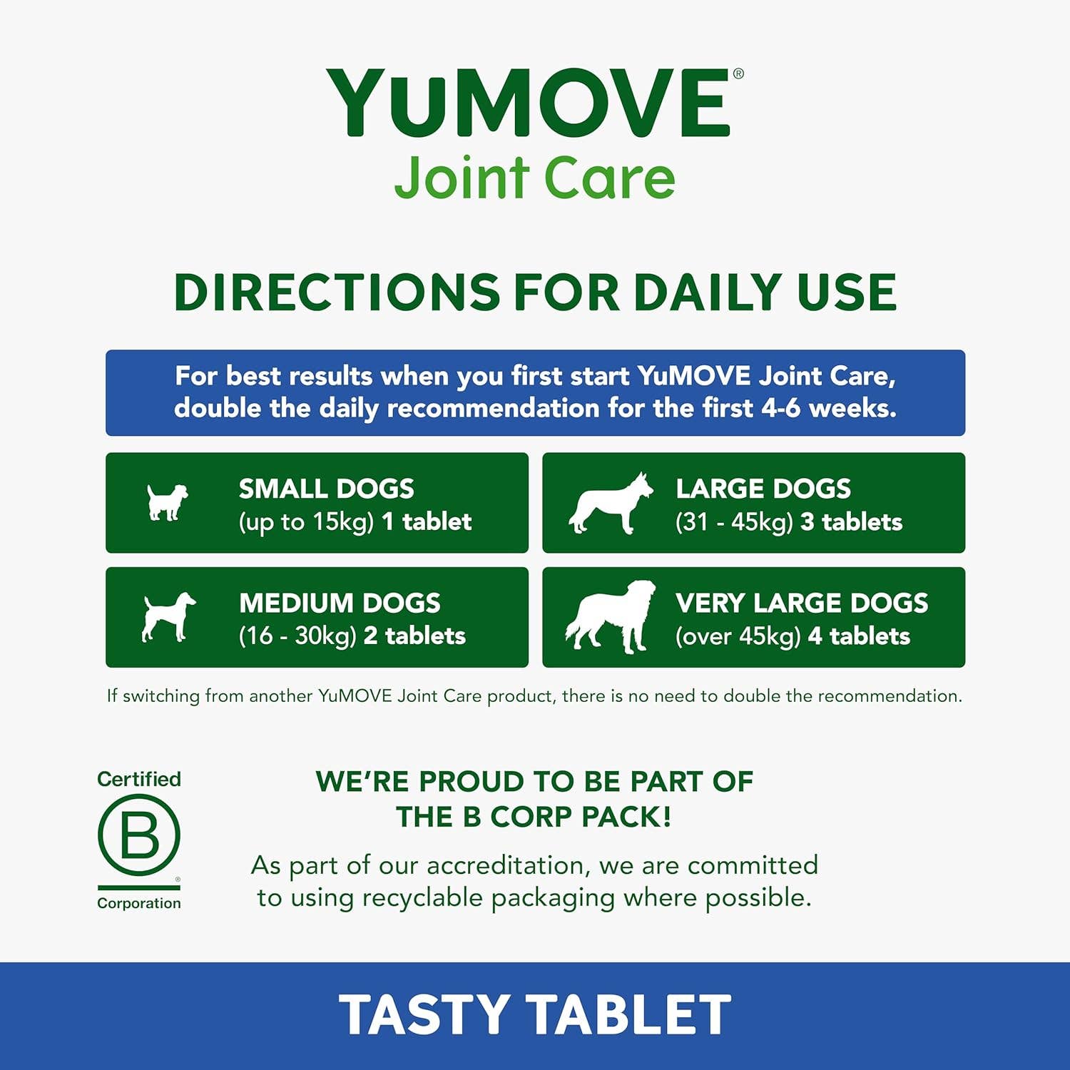 Pet Vital Care - Wholesale Pet Supplement - Dog - YuMOVE Senior Dog Joint Supplement 240 tablets1