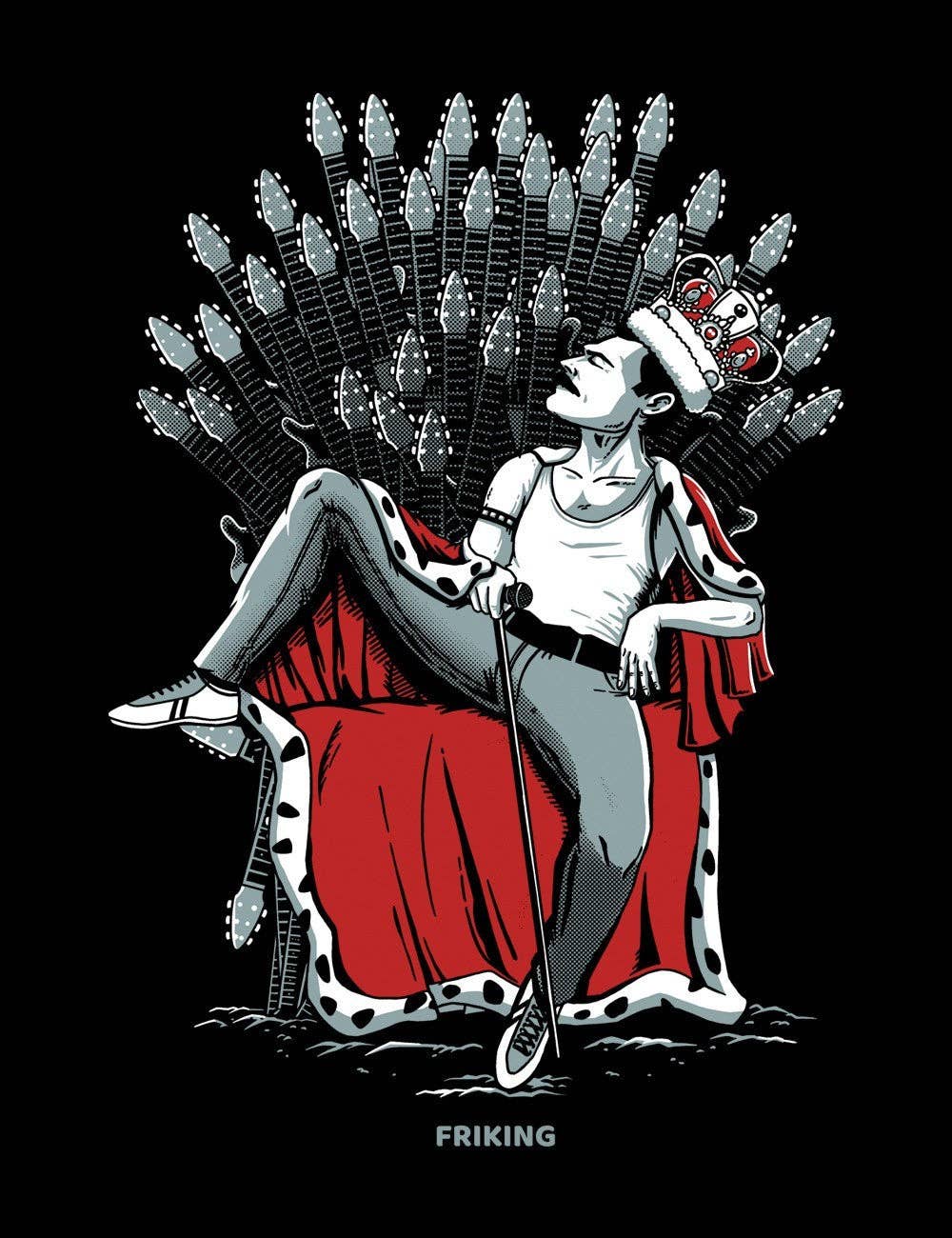 Negro Queen of Thrones - 14 de venta al por mayor en Faire2
