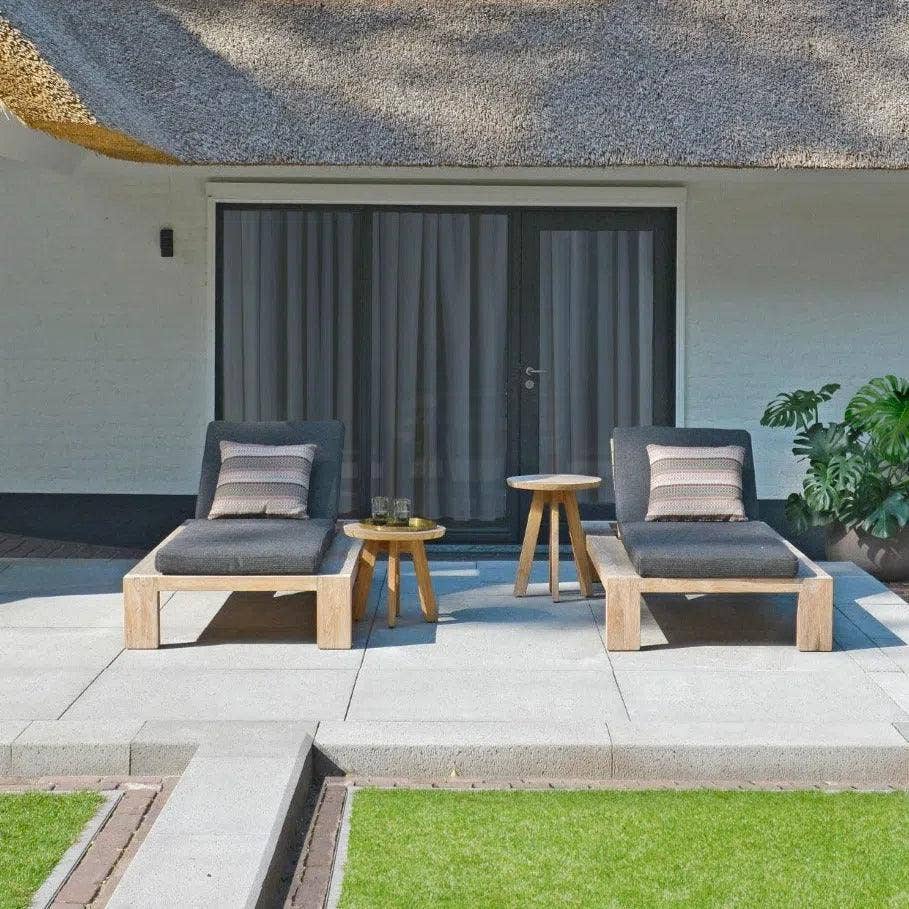 LOOMLAN – wholesale Chaise lounge – Batak Teak Wood Sun Lounger1