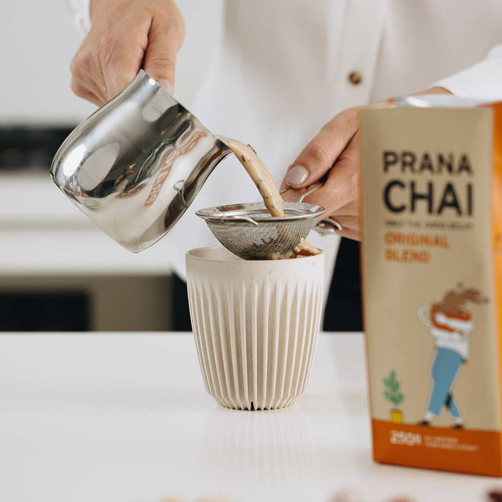 Prana Chai - Wholesale Tea Pot - Prana Chai 14oz Turkish Teapot and Strainer4