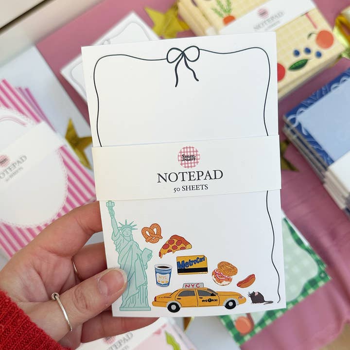 Smar Art - Wholesale Notepad - NYC 4x6 Notepad0