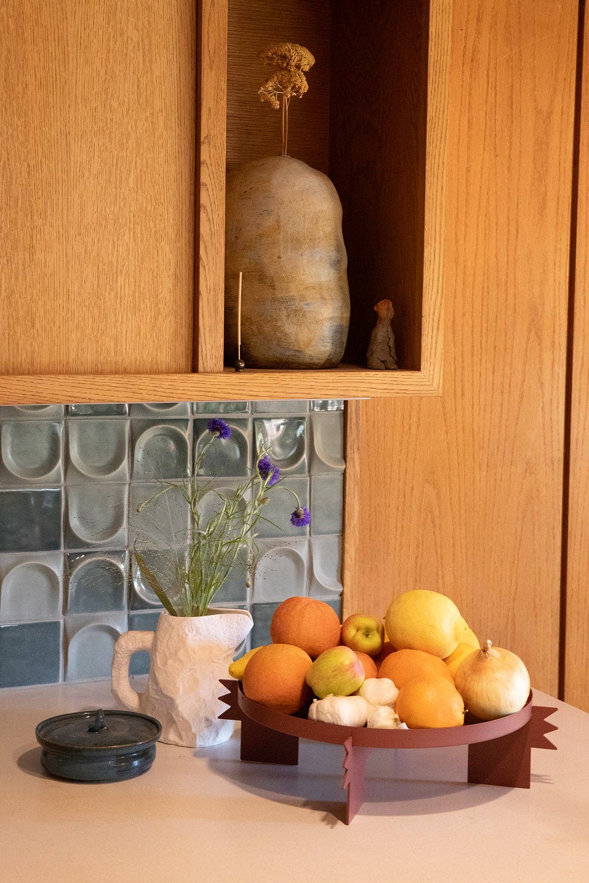 Upton - Wholesale Plant Pot Stand - REED - Rose | Plant Stand1