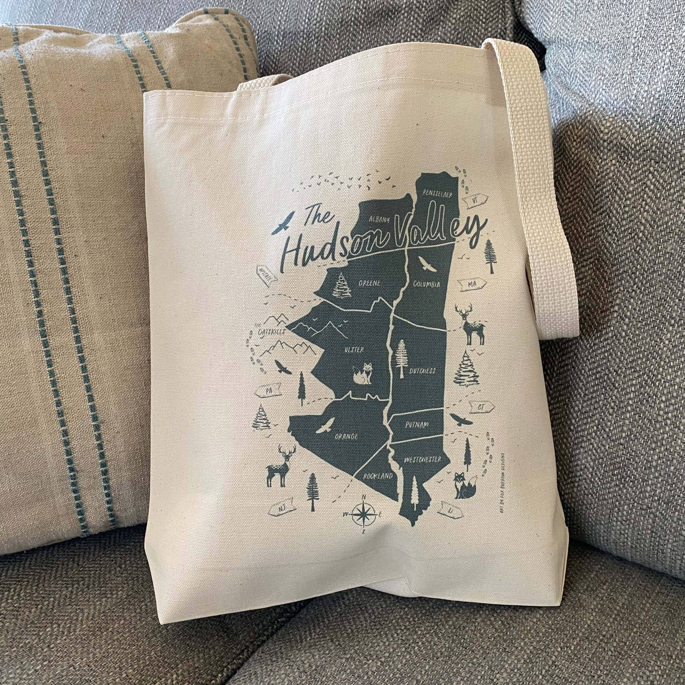Fox Burrow Designs - Vente Tote bag – femme - Sac fourre-tout des comtés de la vallée de l&#x27;Hudson0