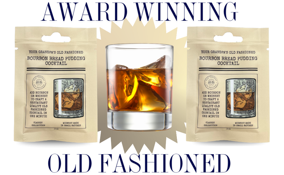 Your Grandpa's Old Fashioned – wholesale Cocktail mix/syrup – Bourbon Bread Pudding Cocktail Mix - Just Add Bourbon3