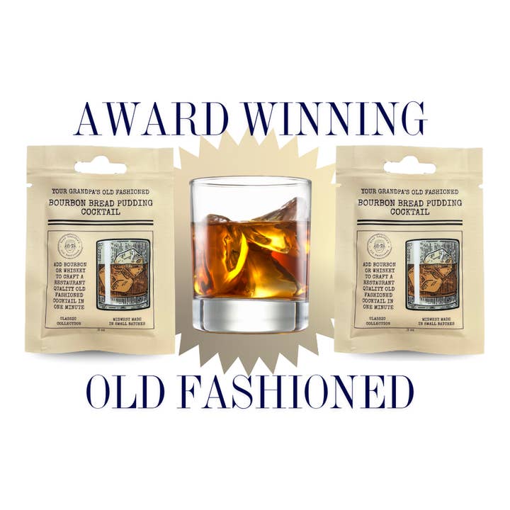 Your Grandpa's Old Fashioned - Wholesale Cocktail mix/syrup - Bourbon Bread Pudding Cocktail Mix - Just Add Bourbon3