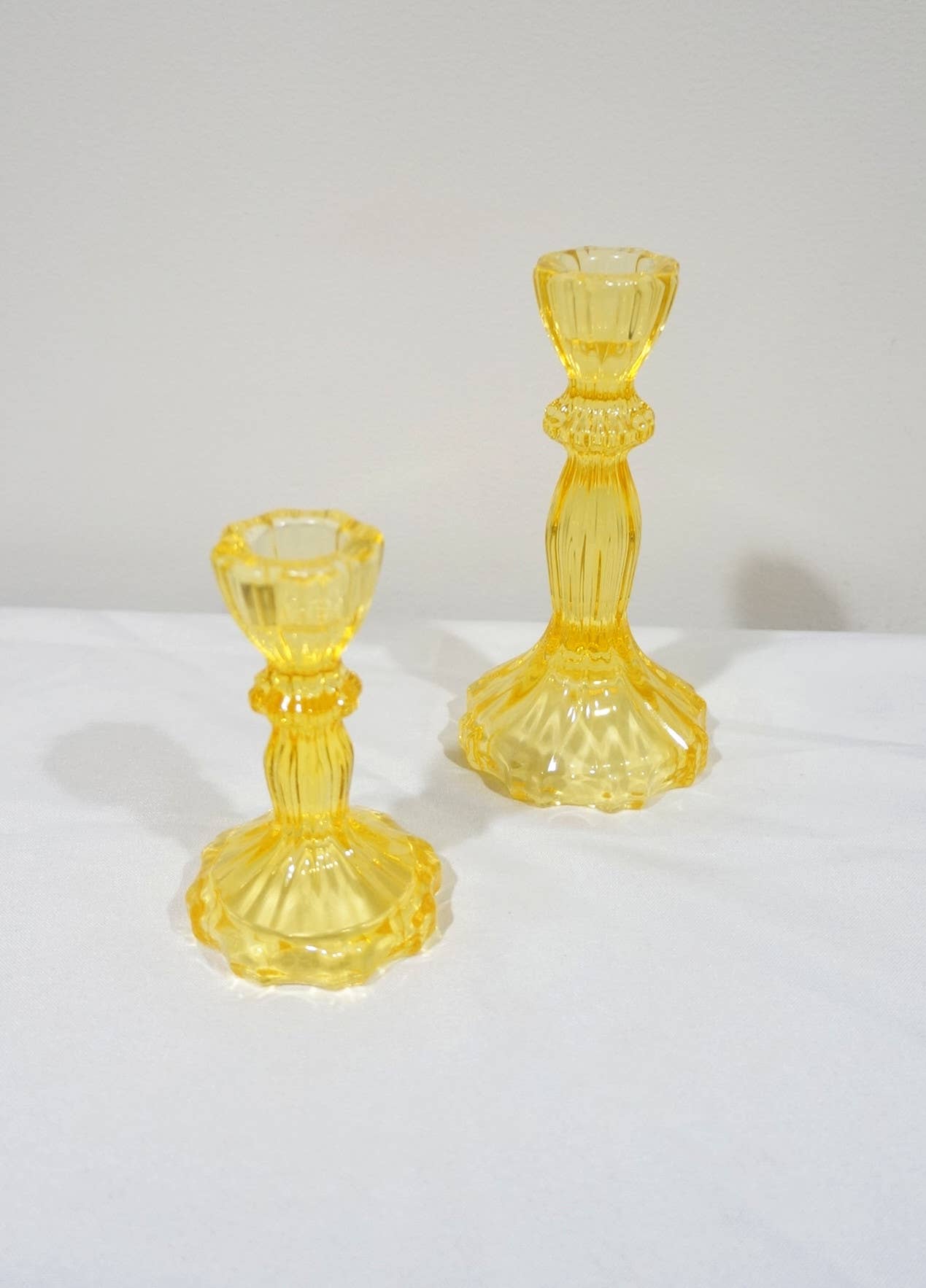 Sweet Home Deco - Wholesale Candle Holder - Glass Candlestick Holder, Taper Candle Stand, Tabletop Decor12