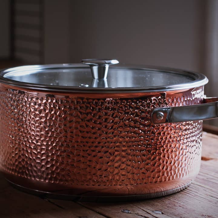 MIRANDA Gryde – 4 L, Ægte kobber (MJÖLNER-serien) for engroshandel hos Vargen & Thor