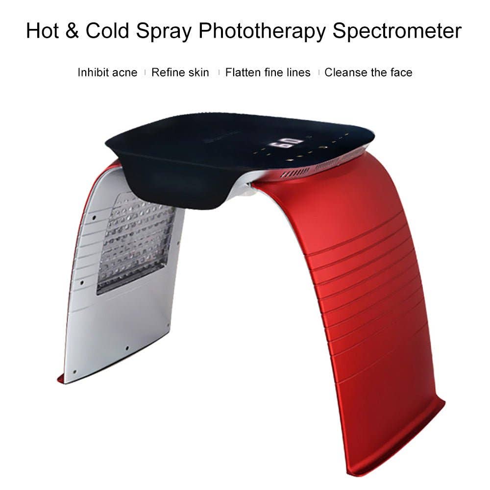 Cavitation Machines - Wholesale Electronic Skincare Device - Shape Tactics LED Facial Skin Light Therapy with PDT and Hydrating Mist5