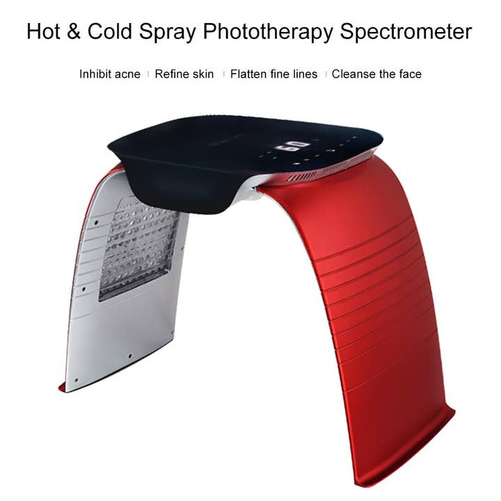 Cavitation Machines - Wholesale Electronic Skincare Device - Shape Tactics LED Facial Skin Light Therapy with PDT and Hydrating Mist5