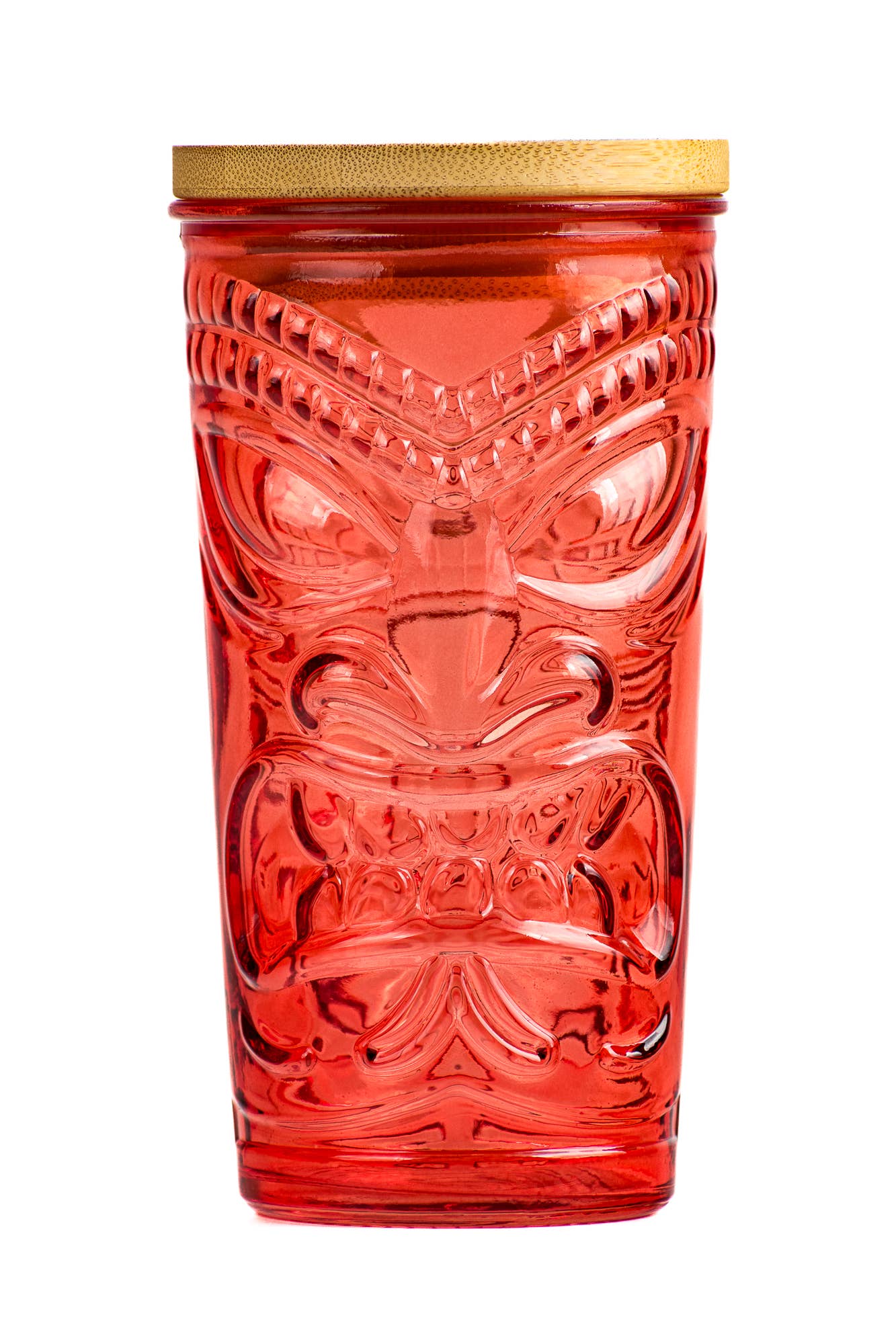 10 Strawberry Street - Wholesale Drinking Glass/Cup - Tiki Glass Sipper, Coral