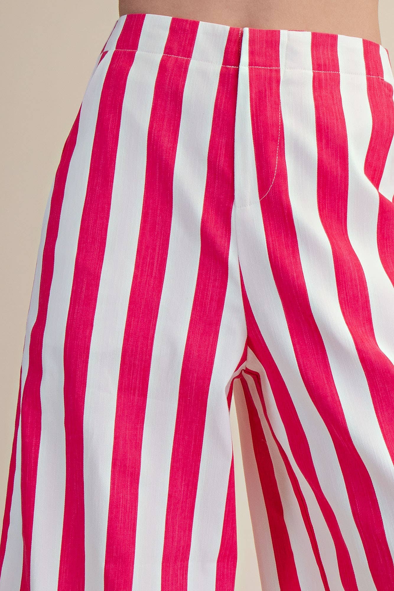 Glam - Wholesale Pants - Women's - Mid-Rise Wide Leg Stripe Pants14