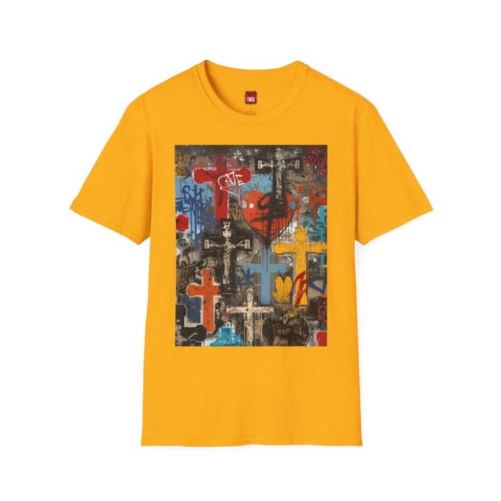 Ohhh So Swag - Wholesale Screen Printed T-Shirt - Unisex - Colour Faith-Inspired Graffiti Unisex Christian T-shirt | CA23