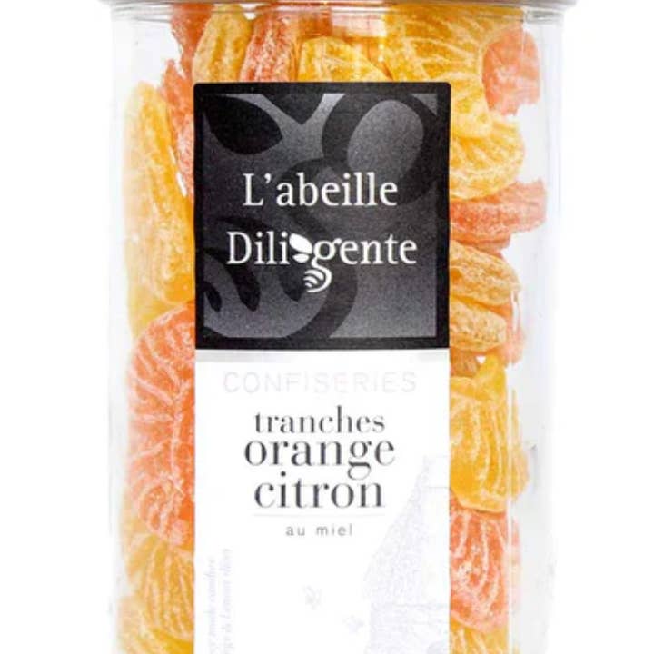 Gourmet Food Solutions, Inc. - Wholesale Hard Candy - French Orange Lemon Honey Candy L'Abeille Diligente 5.3oz1