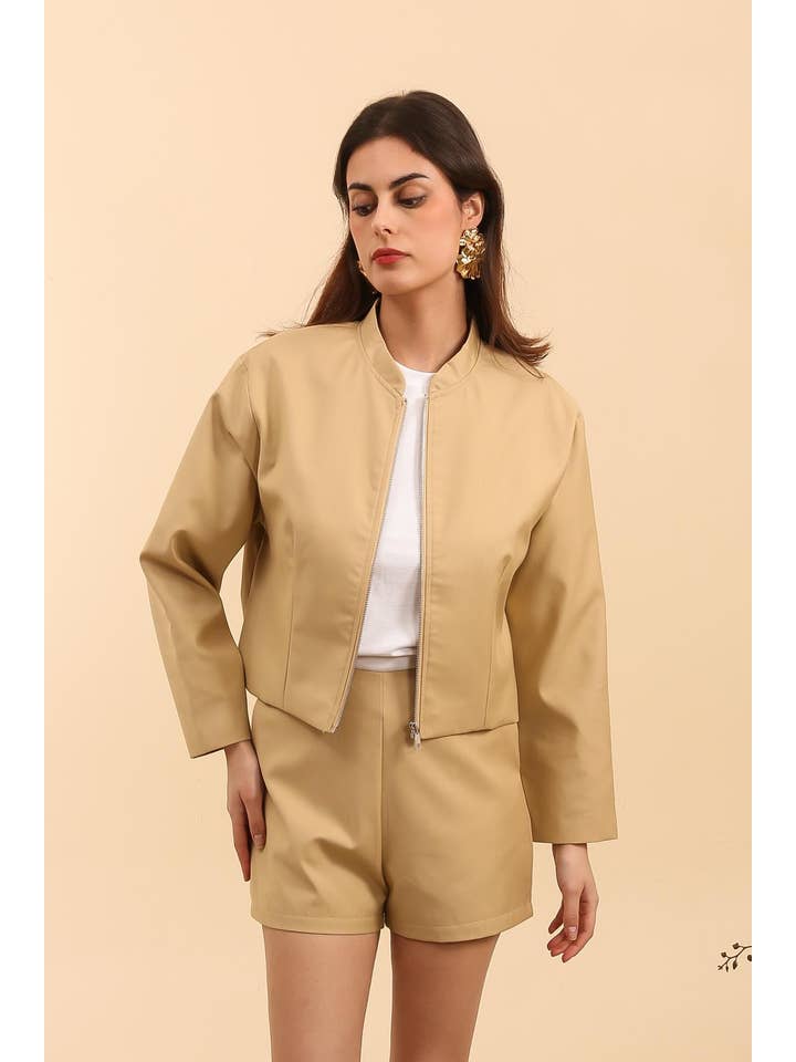 Daphnea - Wholesale Bomberjack - Dames - 31937 BOMBER MET RITS4