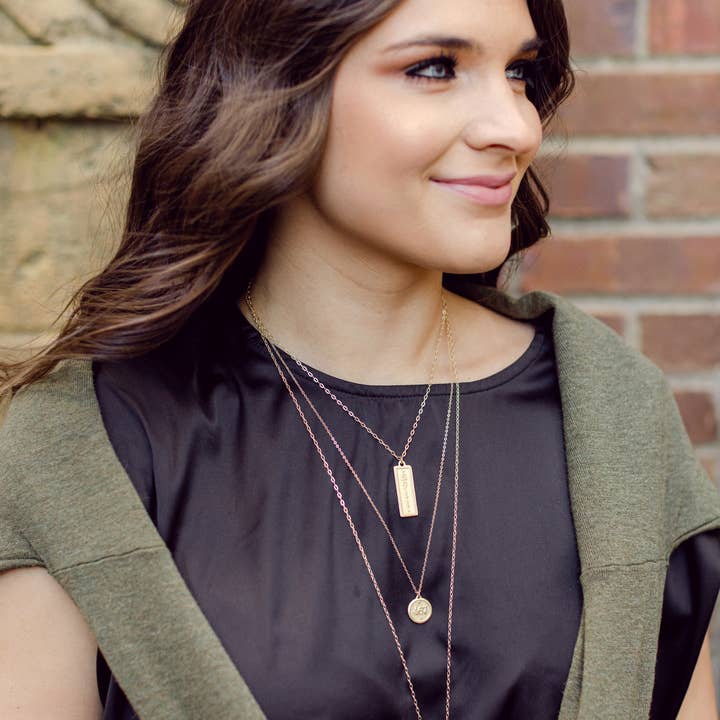 Madison Sterling - Wholesale Pendant/Charm Necklace - Necklace (Original/Gold) - Jeremiah 29:113