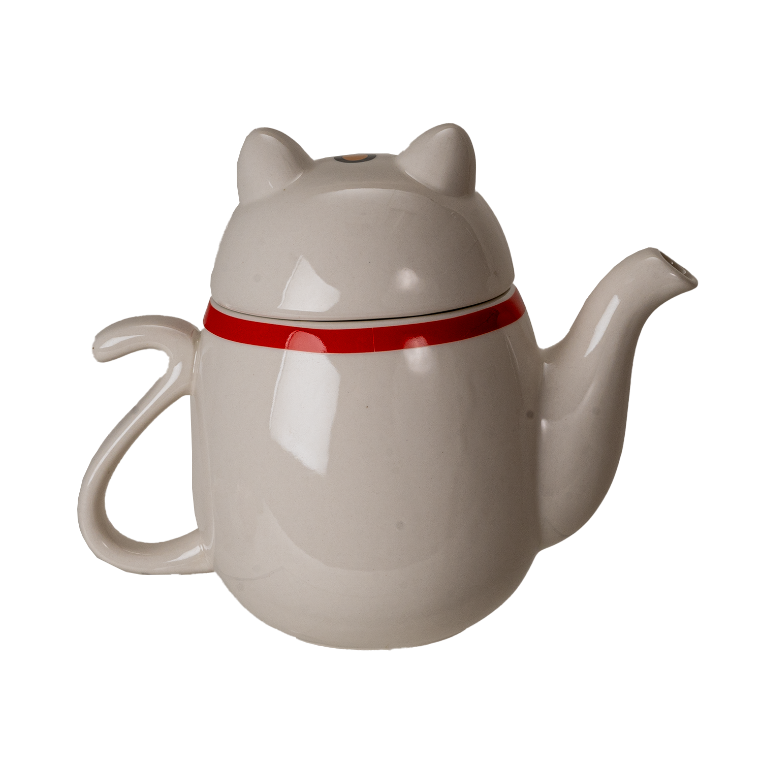 Urban Tokyo - Wholesale Tea Pot - 22oz 6"H Lucky Cat Tea Pot (1/12)3
