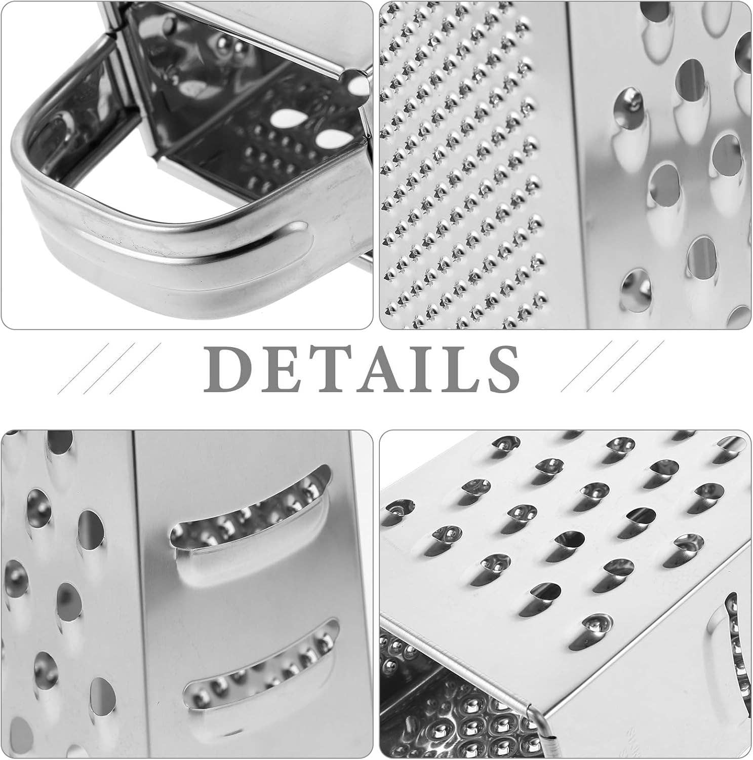 YBM HOME INC. - Wholesale Grater - Stainless Steel 4 Way Grater6