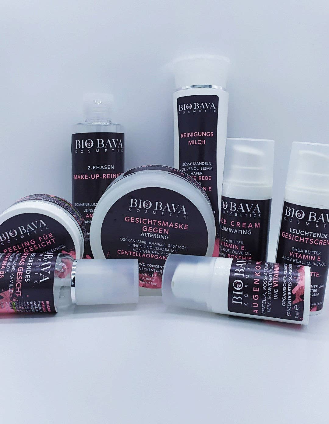 Bio Bava - Cosmeceutica biologica - Wholesale Facial Care Set/Kit - Bio skin care complete1