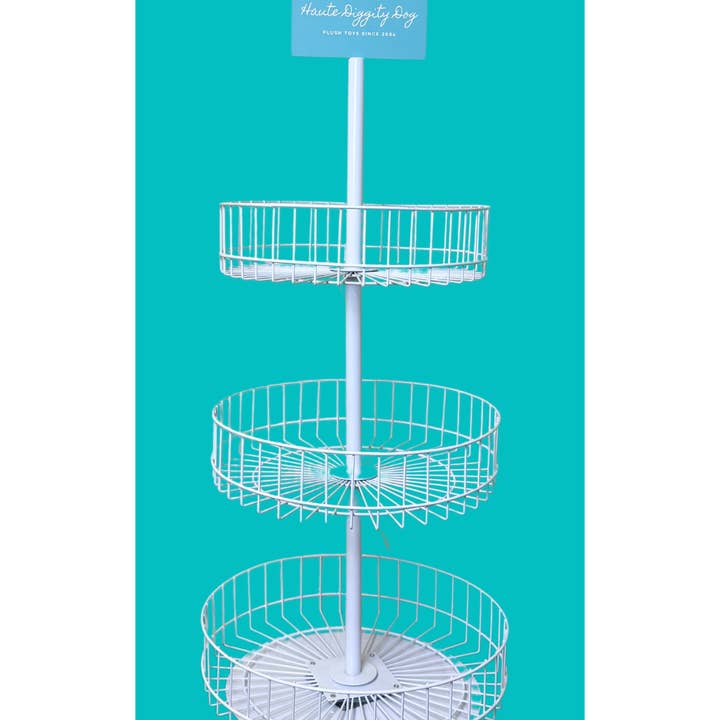 Haute Diggity Dog - Wholesale Retailer display – Pets - 3-Tier Wire Plush Display1