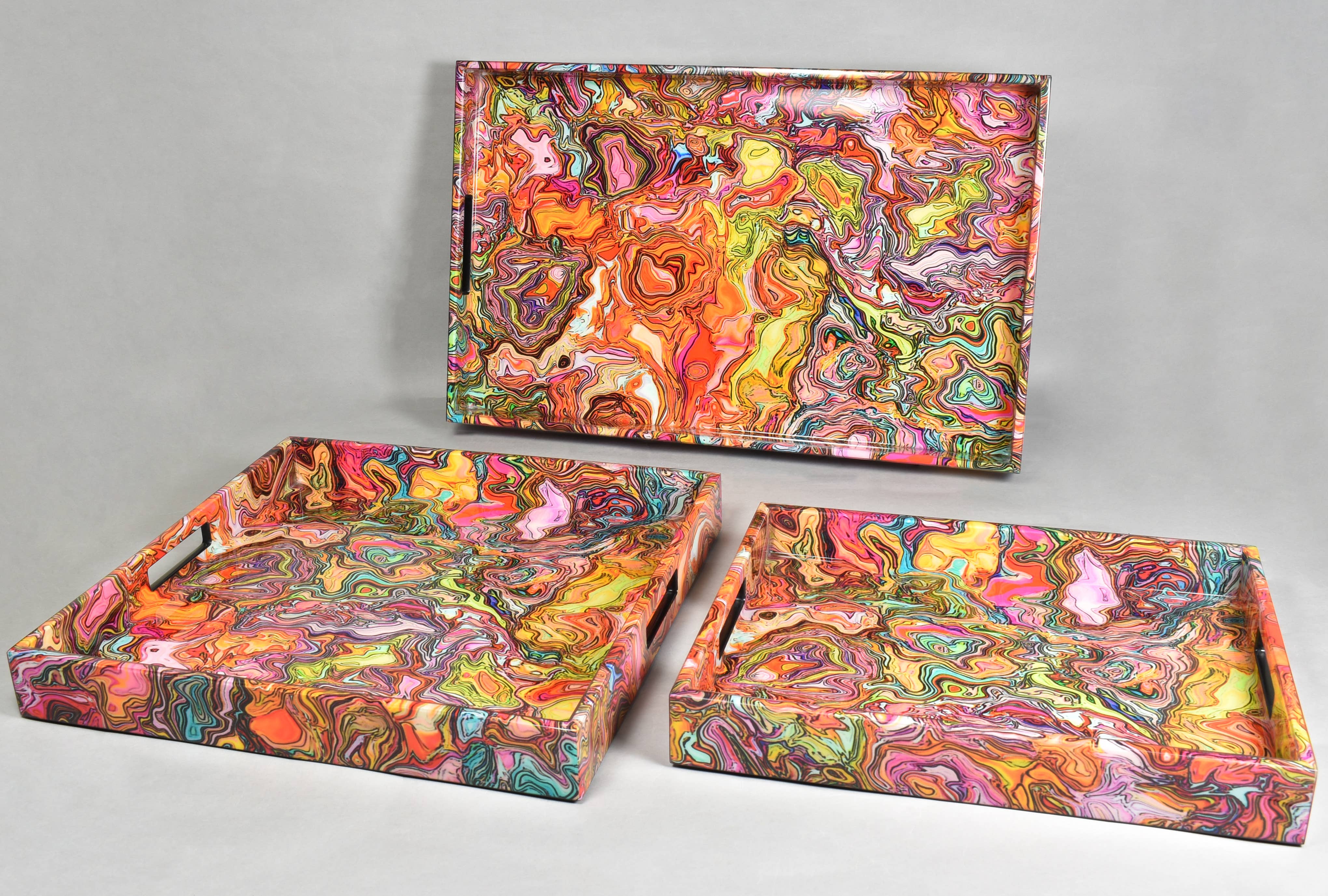 Pacific Connections - Wholesale Decorative Tray - Terrain - Breakfast Tray - L-34TR1