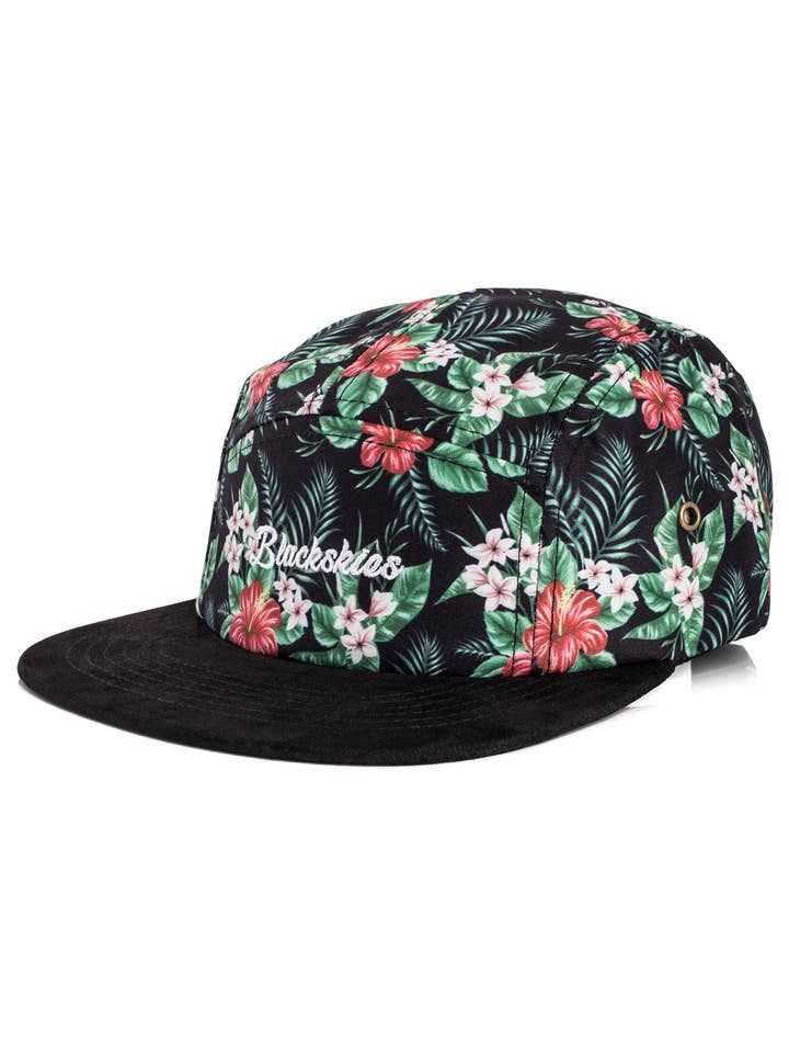 Floral 5-Panel Cap Oahu Vol. II for wholesale by Blackskies