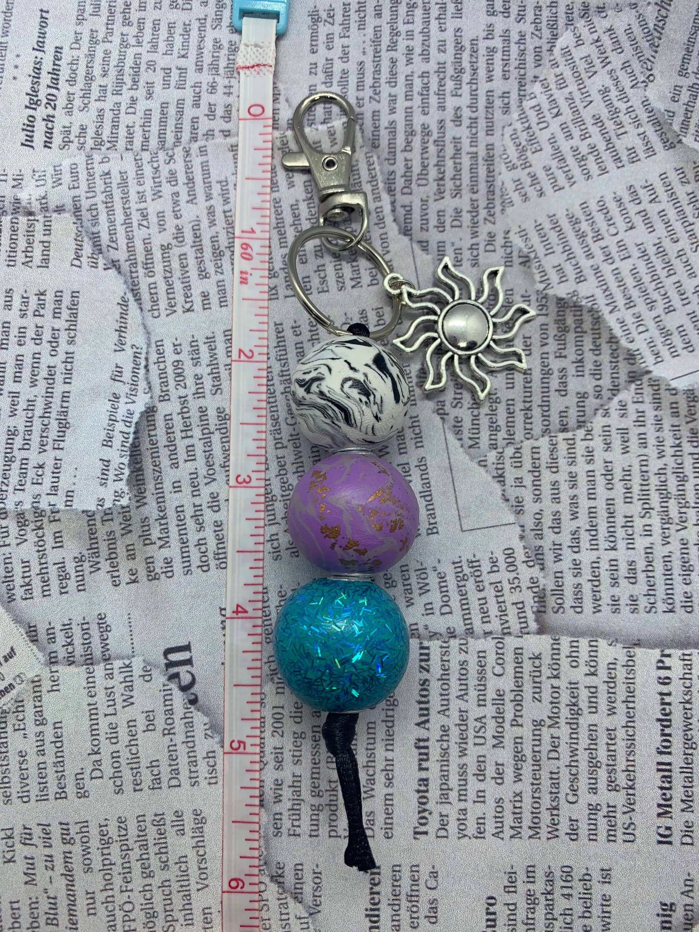 StayTay Store - Wholesale Keychain - Women's - Cosmos | Polymer Clay Keychain | Purse Accessory | Zipper Pull  | Keychain For Purse | Backpack Zipper Keyring4