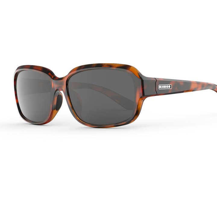 Amelia Women's Rounded Wrap Sunglasses for wholesale by Rheos Nautical Eyewear