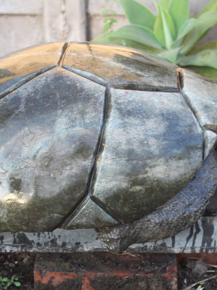 Hand Carved Stone Tortoise for wholesale by AVAC Arts