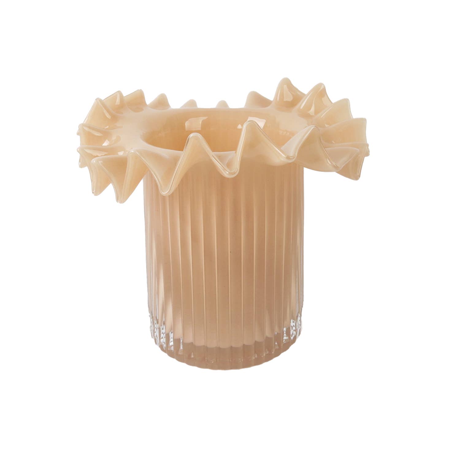 Opjet Paris - Wholesale Vase - Froufrou champagne vase small D17.5 H16cm