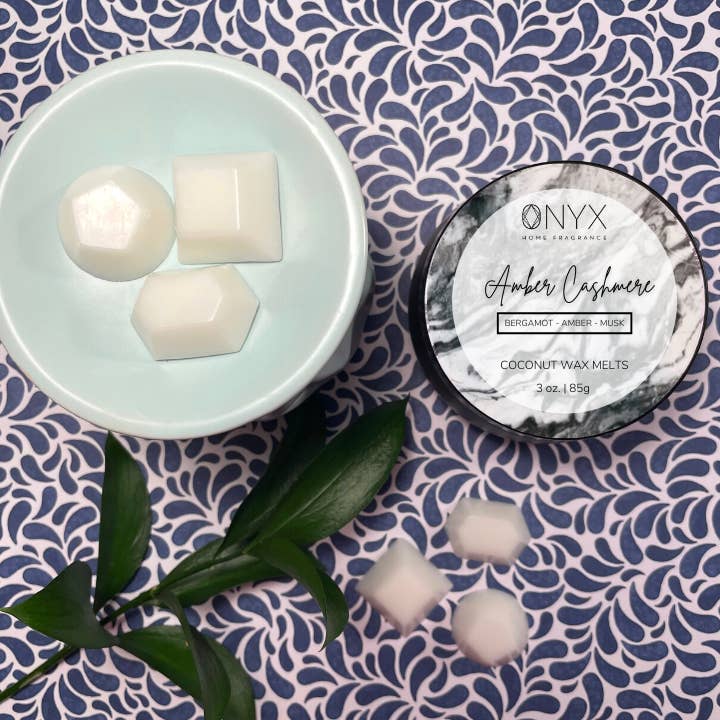 Amber Cashmere Wax Melts for wholesale by Onyx Home Fragrance