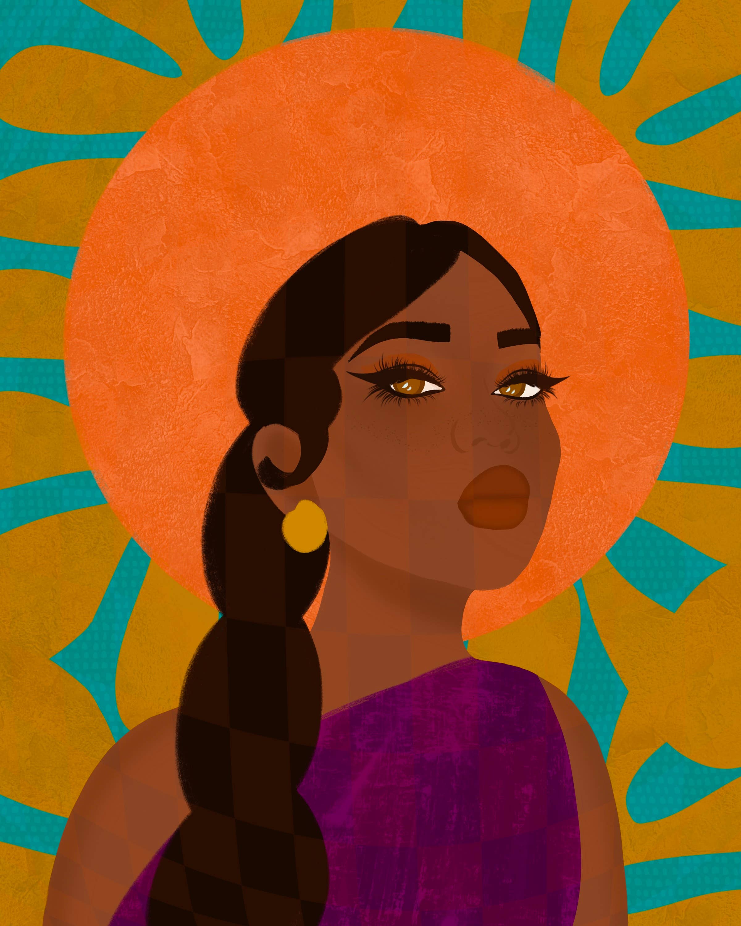 SagMoon Paper Co. - Wholesale Art Print - Riya4