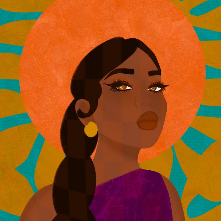 SagMoon Paper Co. - Wholesale Art Print - Riya4