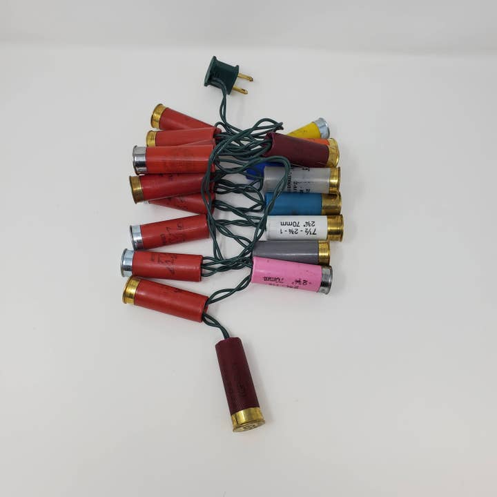 More Than Christmas, Inc - Wholesale String Lights - 35 Light Shotgun Shell Light Set - Multi