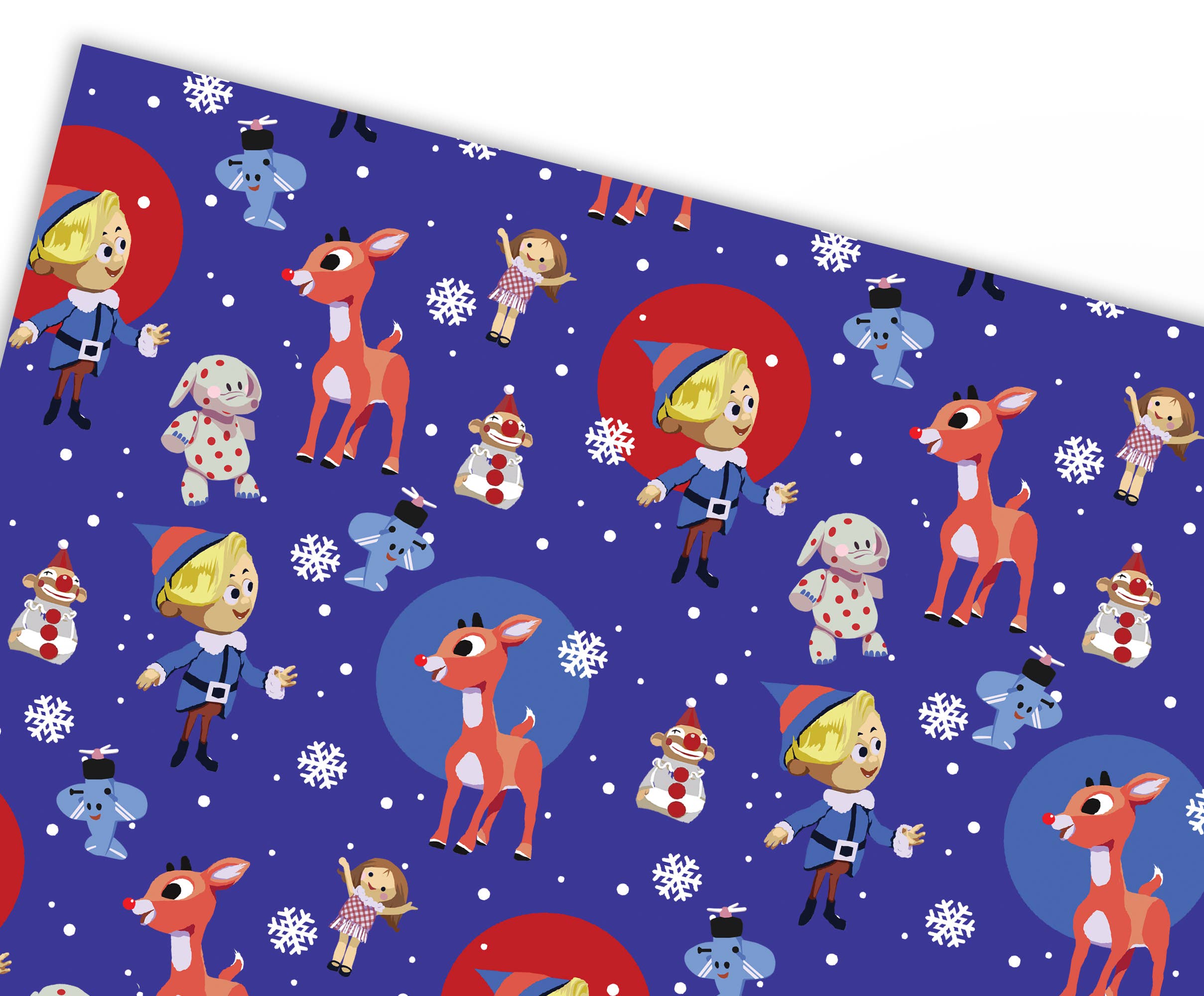 BoyPilot Goods - Wholesale Wrapping Paper Roll - Rudolph Wrapping Paper - Flat Pack Christmas Gift Wrap5